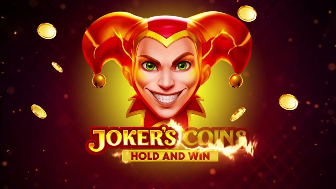 Joker Coins Hold and Win Logo