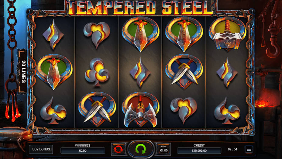 Gameplay von Tempered Steel