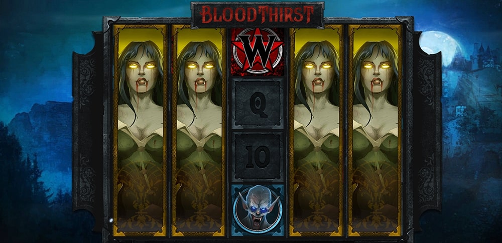 Mașină de slot online Bloodthirst 