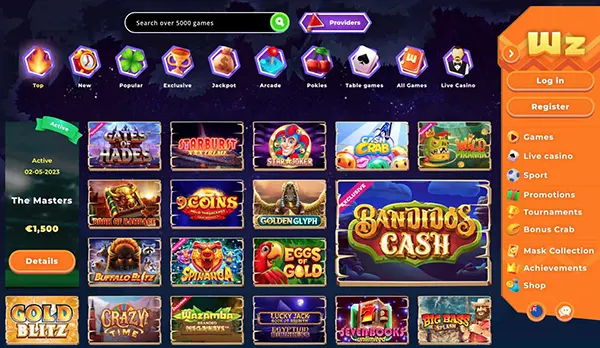 Bonusshop Interface