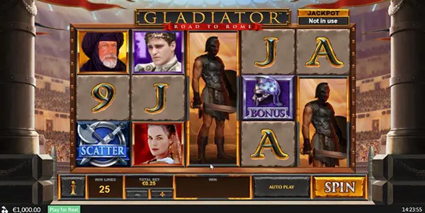 Slot tematic roman