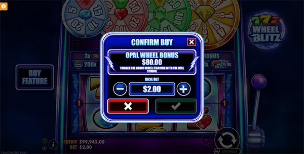 777 Wheel Blitz ro